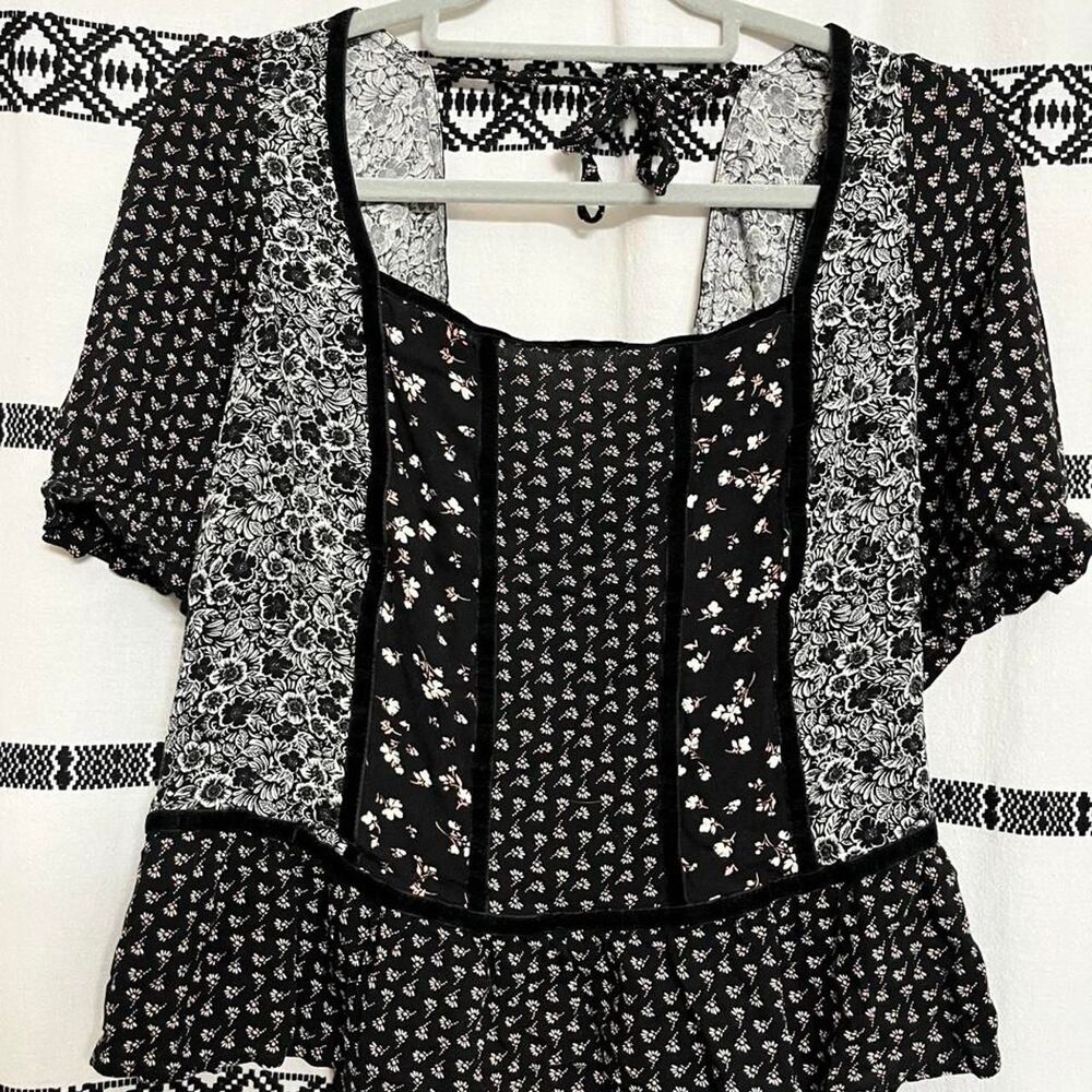 So-clothing Women's Black Blouse